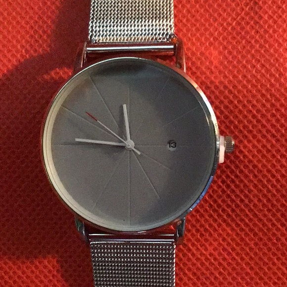 Geneva Other - Geneva men’s Stainless Steel watch silver & Gray